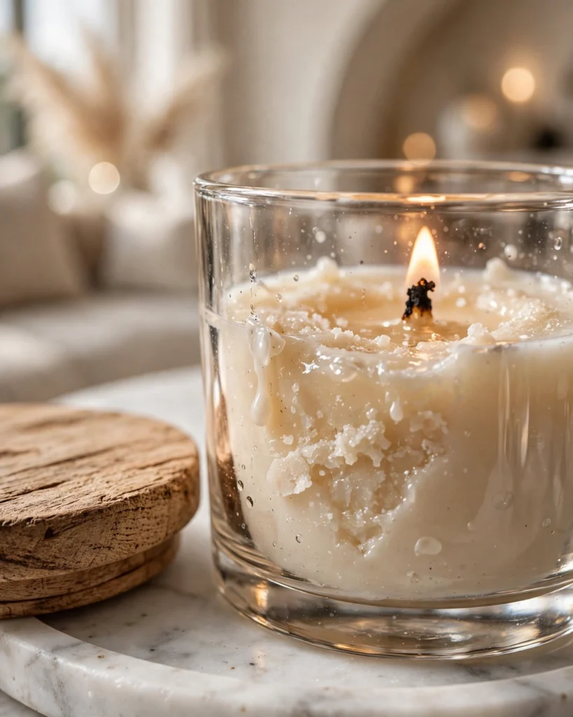 SerenityGlow Luxury Scented Candle Set - Natural Soy Wax Candles with Wooden Lids - Photo 3