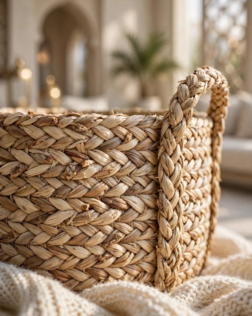Nest & Store Seagrass Woven Storage Basket Set - Natural Handmade Baskets - Photo 3