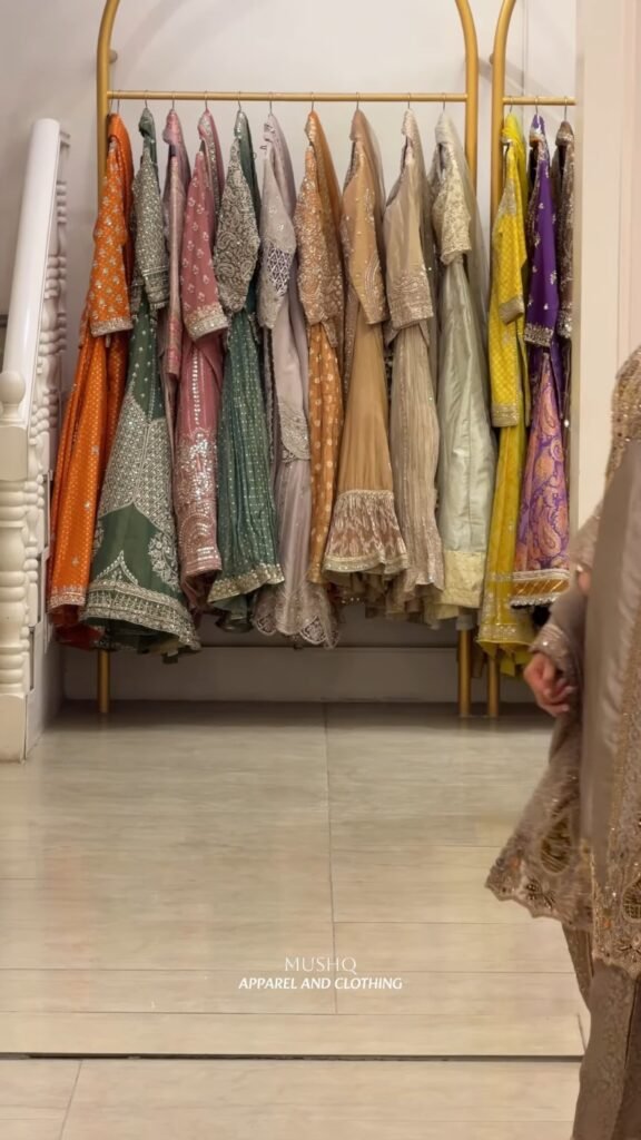 Taupe Silk Embellished Kurta Set – Available in Taupe & Multicoloured Collection - Photo 6