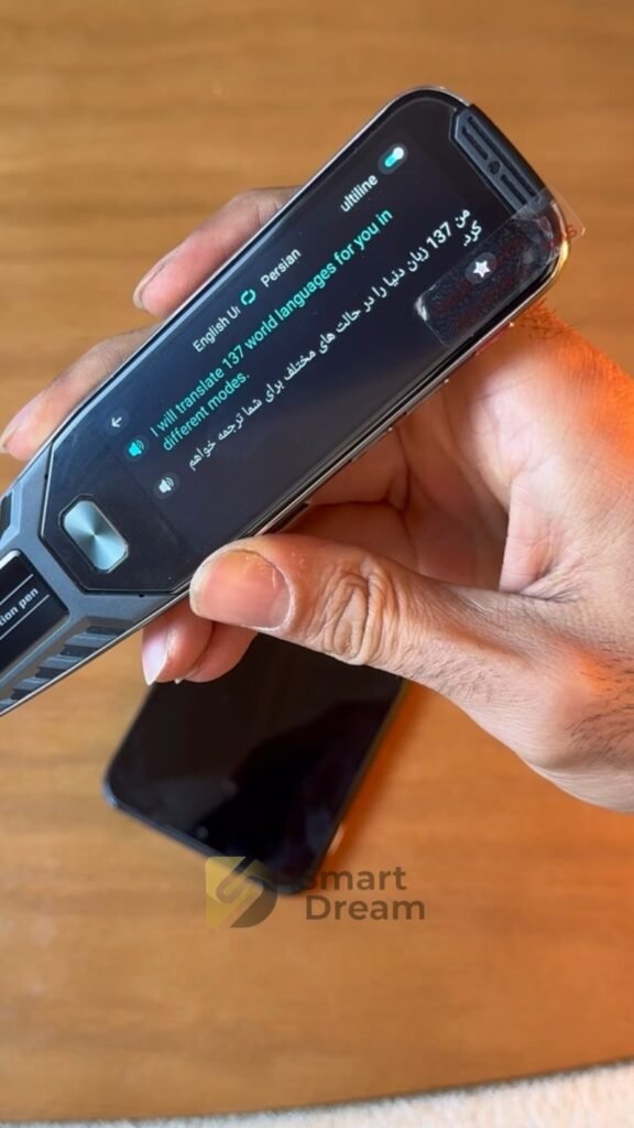 Smart Voice Translator Pen | Handheld Real-Time Multi-Language Translator Device with Touchscreen, 137 Languages Supported - Photo 6
