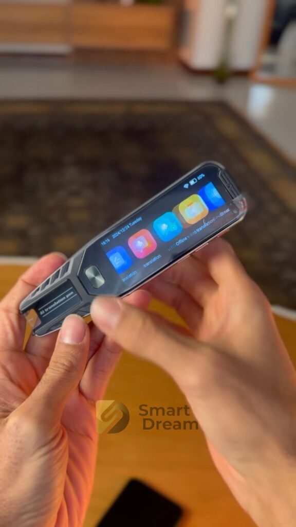 Smart Voice Translator Pen | Handheld Real-Time Multi-Language Translator Device with Touchscreen, 137 Languages Supported - Photo 1