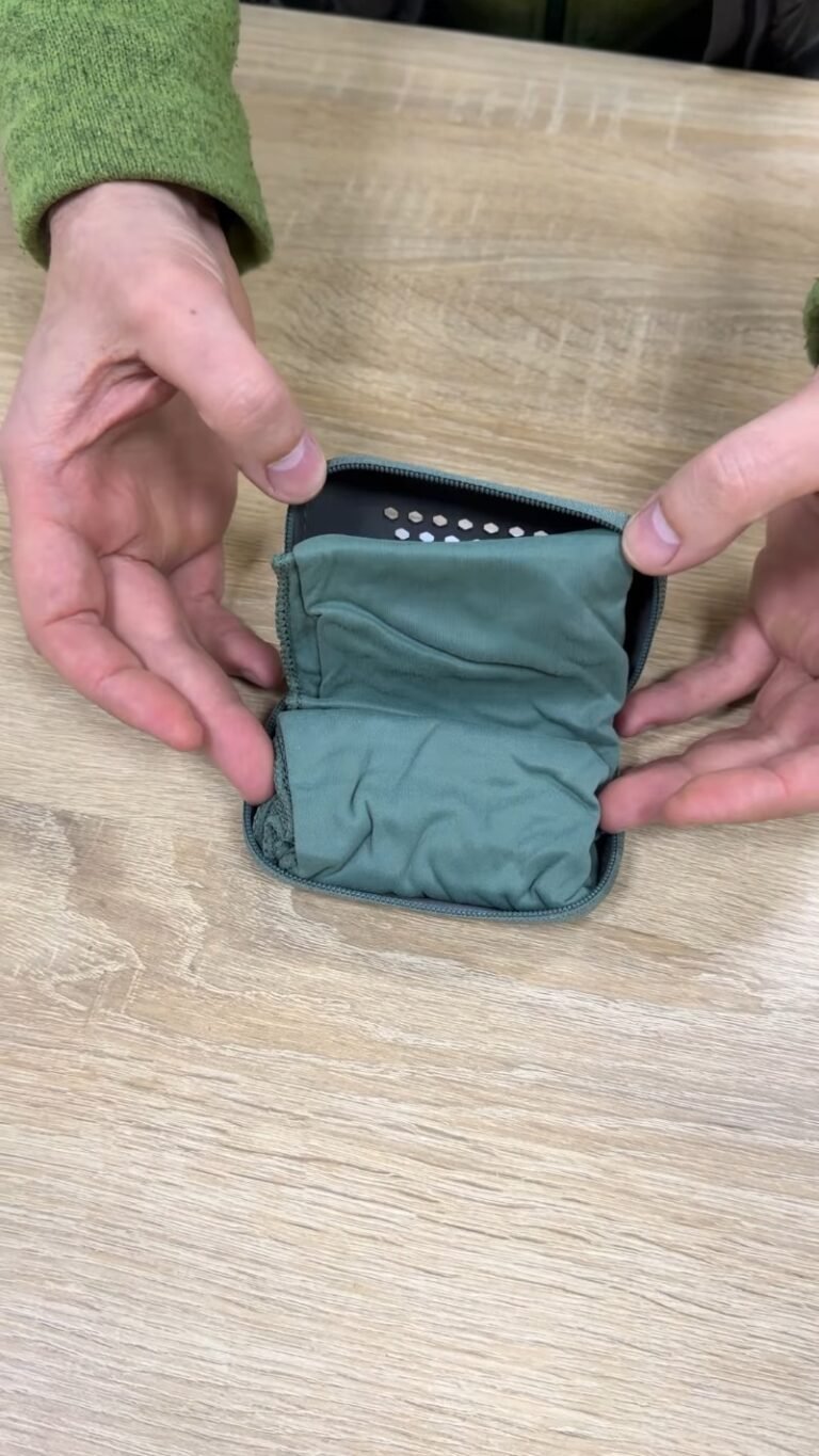 Compact Foldable Travel Storage Pouch | Packable Zippered Organizer Bag for Clothes, Toiletries & Travel Essentials