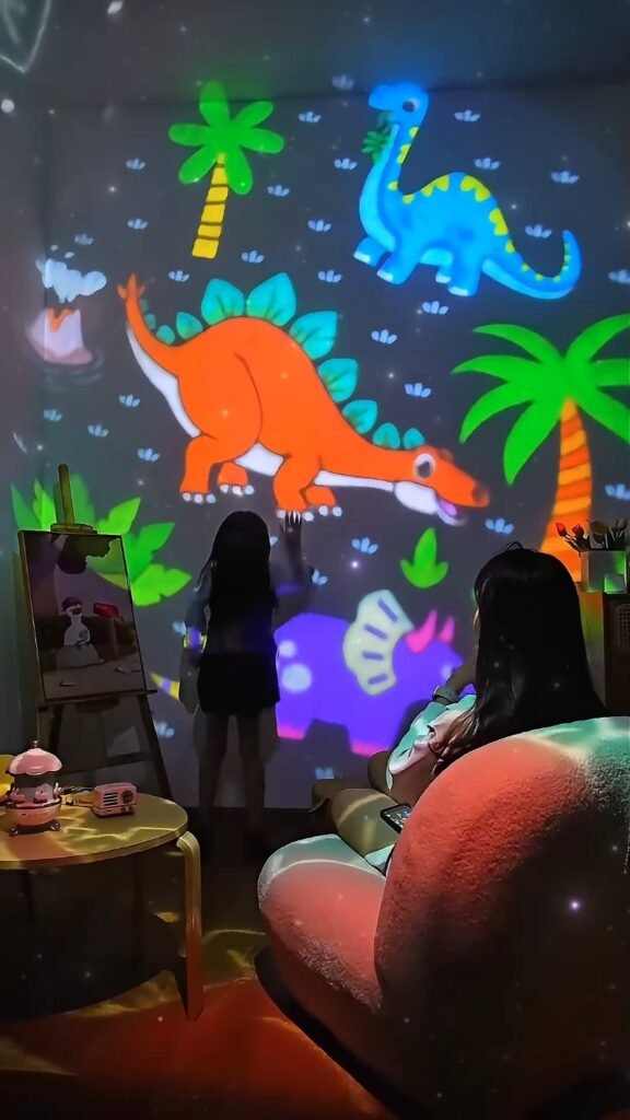 Galaxy Star Projector Night Light | Ocean & Mermaid Theme Ceiling Projector Lamp for Bedroom, Kids Room & Party Décor - Photo 5