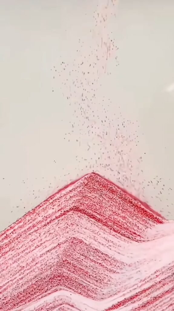 3D Moving Sand Art Picture | Flowing Quicksand Motion Art Frame with LED Light Base, Unique Desk & Wall Décor - Photo 4