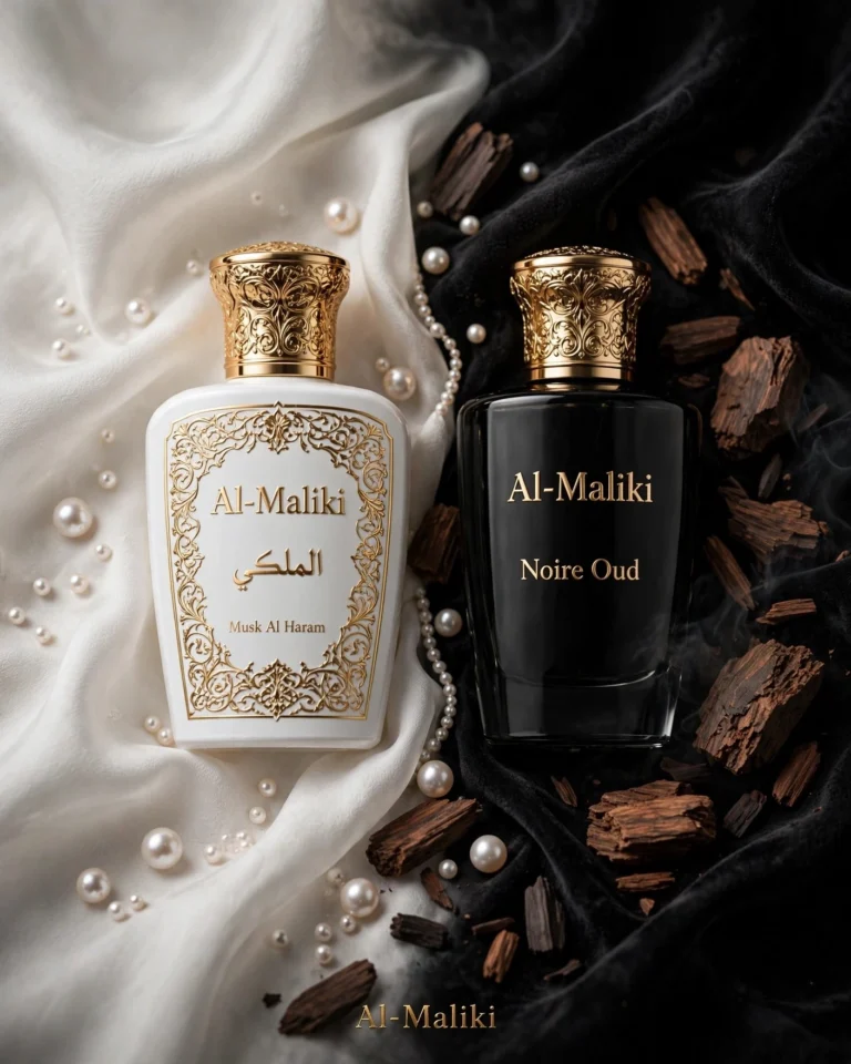 Al-Maliki Artisanal Perfume Collection – Available in Musk Al Haram, Rose Majlis, Royal Musk, White Velvet, and Noire Oud